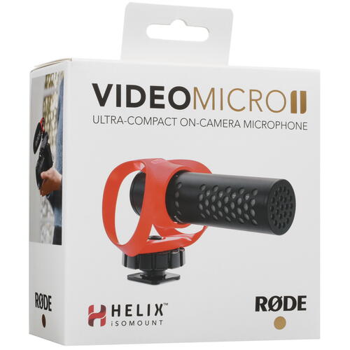 Купить Микрофон RODE VideoMicro II черный  5410772. Характеристики, отзывы и цены в Донецке