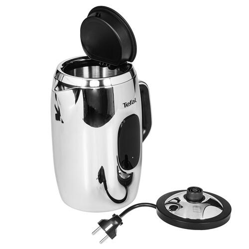 Купить Электрочайник Tefal Majestuo KI883D10 серебристый  9071492. Характеристики, отзывы и цены в Донецке