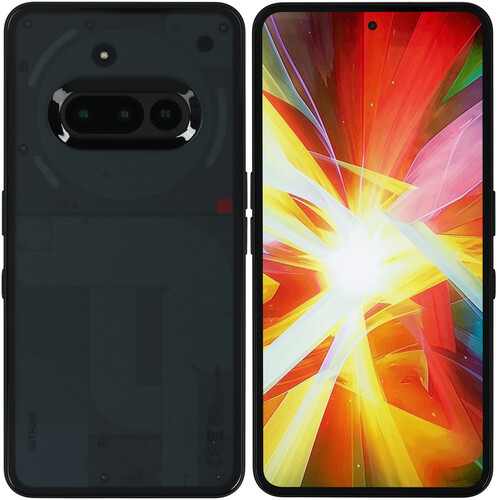 Купить 6.77" Смартфон Nothing Phone 3A 128 ГБ черный  5618668. Характеристики, отзывы и цены в Донецке