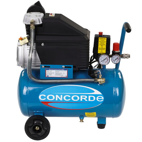 Купить Компрессор поршневой масляный Concorde CD-AC150/25  9175548. Характеристики, отзывы и цены в Донецке