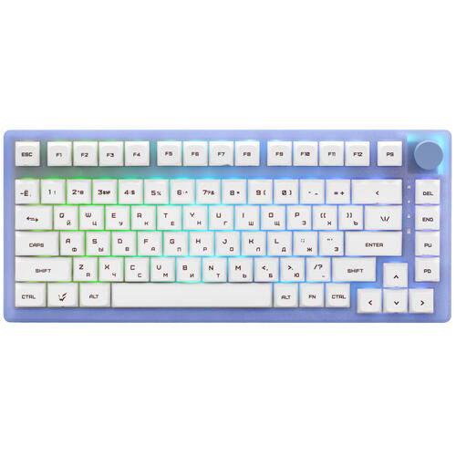 Купить Клавиатура проводная + беспроводная ARDOR GAMING Patron 75 [AG-ZD-Pa83GY-P-HS-G-Sub]  5415947. Характеристики, отзывы и цены в Донецке
