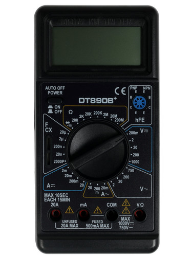 Купить Мультиметр TEK DT 890B+  1118133. Характеристики, отзывы и цены в Донецке