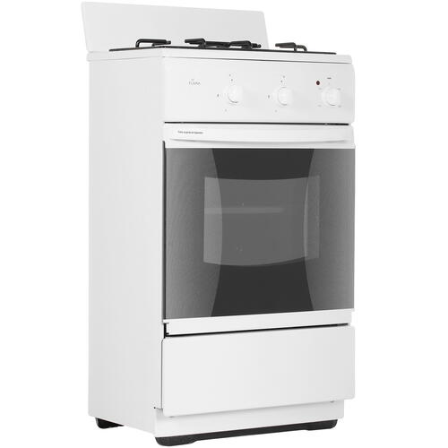 Купить Комбинированная плита Flama CK 2202 W белый  1343261. Характеристики, отзывы и цены в Донецке