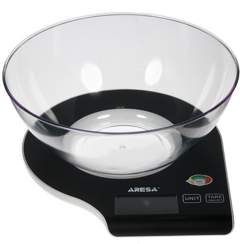 Купить Кухонные весы ARESA AR-4301 черный  8160802. Характеристики, отзывы и цены в Донецке