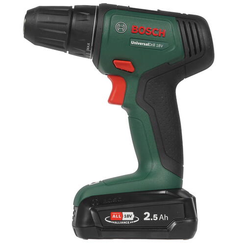 Купить Дрель-шуруповерт Bosch UniversalDrill 18V 06039D4005 POWER FOR ALL 18V  5315572. Характеристики, отзывы и цены в Донецке