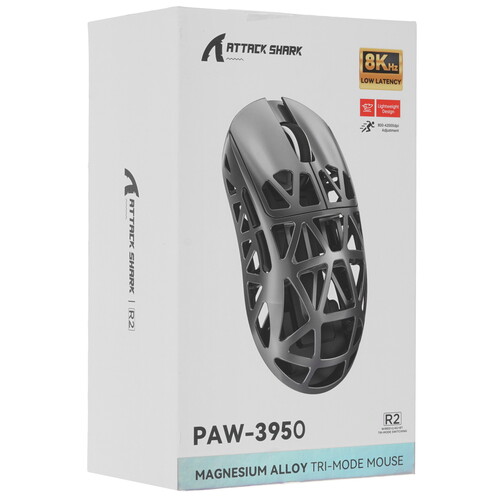 Купить Мышь беспроводная/проводная Attack Shark R2  9261670. Характеристики, отзывы и цены в Донецке