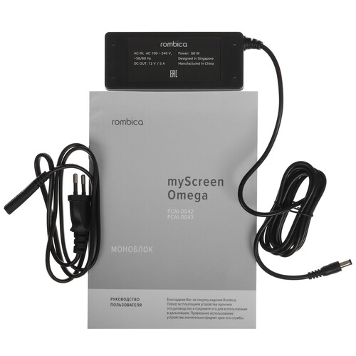 Купить 23.8" Моноблок Rombica myScreen Omega  5482544. Характеристики, отзывы и цены в Донецке