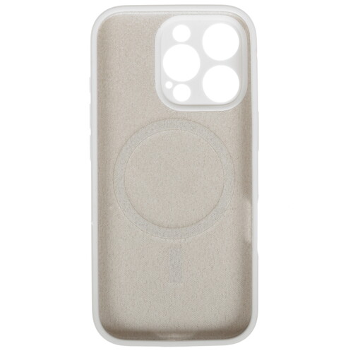 Купить Накладка  BoraSCO Liquid Case для Apple iPhone 16 Pro белый  5601747. Характеристики, отзывы и цены в Донецке