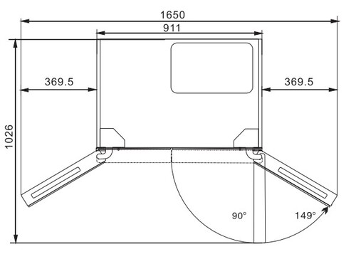Купить Холодильник многодверный   HIBERG RFQ-500DX NFDs inverter серый  9021357. Характеристики, отзывы и цены в Донецке