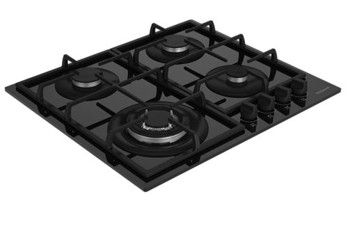 Купить Газовая варочная поверхность Hotpoint HG 62FA/BK  9279935. Характеристики, отзывы и цены в Донецке