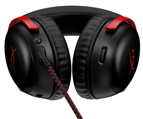 Купить Проводные наушники HyperX Cloud III красный 2023  5475489. Характеристики, отзывы и цены в Донецке