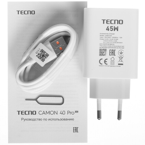 Купить 6.78" Смартфон Tecno CAMON 40 Pro 5G 256 ГБ черный  5624694. Характеристики, отзывы и цены в Донецке