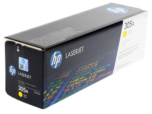 Купить Картридж лазерный HP 305A (CE412A) желтый, с чипом  0158347. Характеристики, отзывы и цены в Донецке