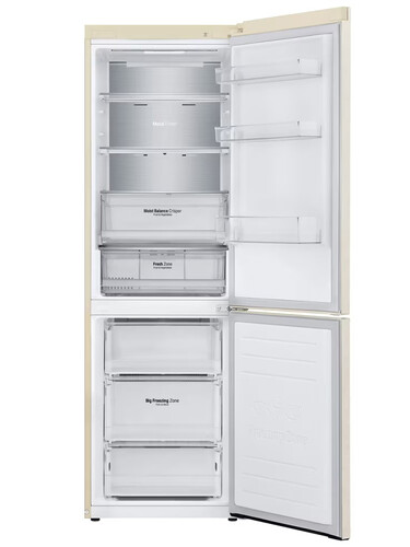 Купить Холодильник с морозильником   LG GA-B459MEQM бежевый  5309355. Характеристики, отзывы и цены в Донецке