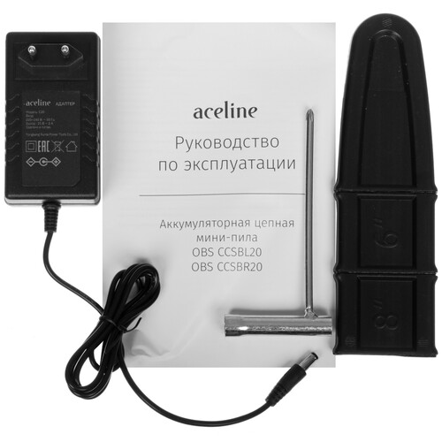 Купить Аккумуляторная цепная пила Aceline OBS CCSBR20  шина - 20 см (8")  9209795. Характеристики, отзывы и цены в Донецке
