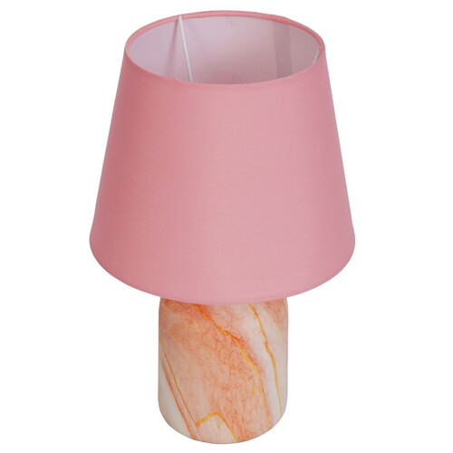 Купить Настольный светильник RISALUX Жаклин розовый  9176724. Характеристики, отзывы и цены в Донецке