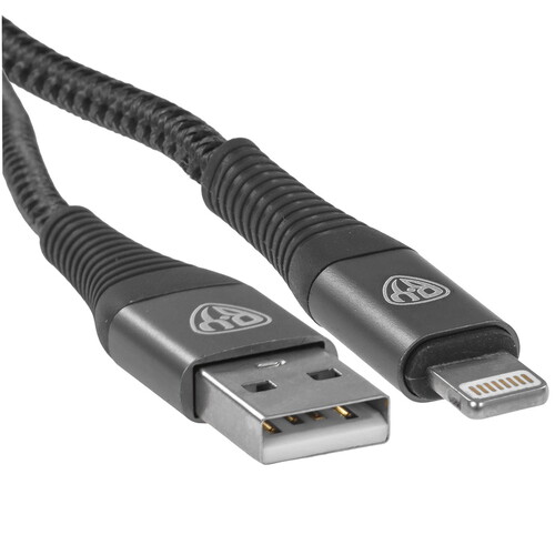 Купить Кабель круглый BY Lightning 8-pin - USB 2.0 Type-A серый 1 м  5482154. Характеристики, отзывы и цены в Донецке
