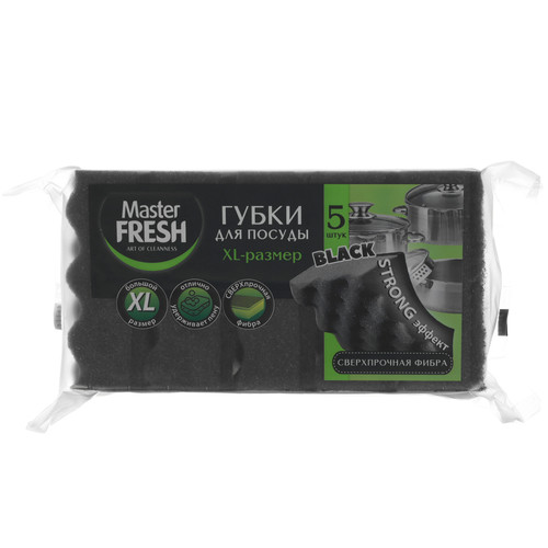 Купить Губки для посуды Master FRESH STRONG effect  9386267. Характеристики, отзывы и цены в Донецке