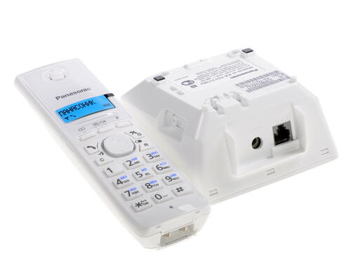 Купить Телефон беспроводной (DECT) Panasonic KX-TG1711RUW  0133093. Характеристики, отзывы и цены в Донецке