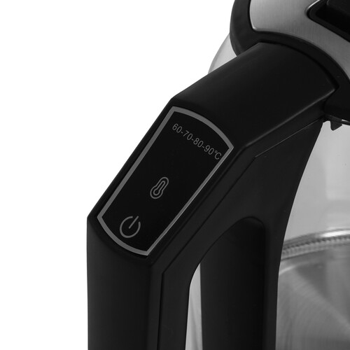 Купить Электрочайник LUMME LU-KT4109B черный  9162156. Характеристики, отзывы и цены в Донецке