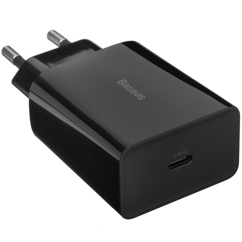 Купить Сетевое зарядное устройство Baseus Speed Mini черный  5370222. Характеристики, отзывы и цены в Донецке