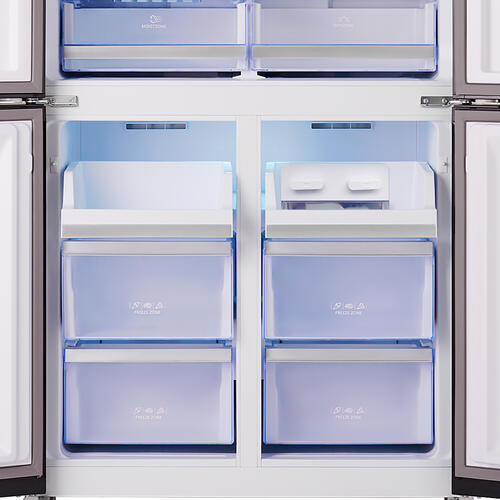 Купить Холодильник многодверный   Tesler RCD-545I (2024) черный  9057391. Характеристики, отзывы и цены в Донецке