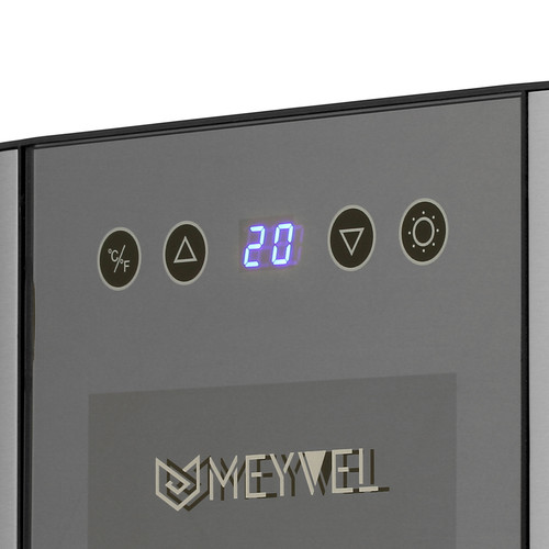 Купить Винный шкаф Meyvel MV06-BSF1 (easy) серебристый, черный  5354657. Характеристики, отзывы и цены в Донецке