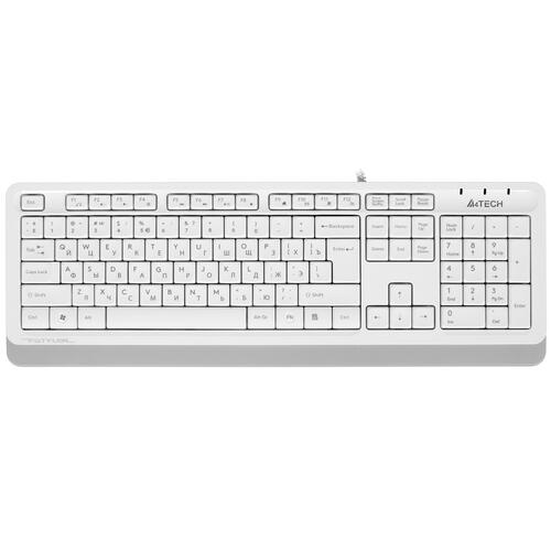 Купить Клавиатура+мышь  проводная  A4Tech Fstyler F1010 белый  1395908. Характеристики, отзывы и цены в Донецке