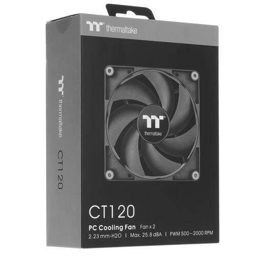 Купить Комплект вентиляторов Thermaltake CT120  5407430. Характеристики, отзывы и цены в Донецке