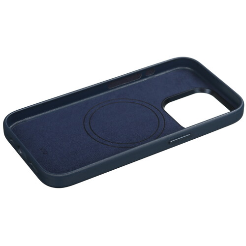 Купить Накладка  VLP Ecopelle Case with MagSafe для Apple iPhone 15 Pro синий  5460449. Характеристики, отзывы и цены в Донецке