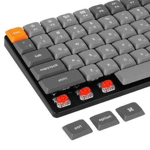 Купить Клавиатура  проводная + беспроводная Keychron K3 Max  9192128. Характеристики, отзывы и цены в Донецке