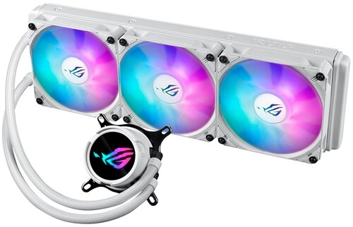 Купить Система охлаждения ASUS ROG Strix LC III 360 ARGB  белая  5615984. Характеристики, отзывы и цены в Донецке