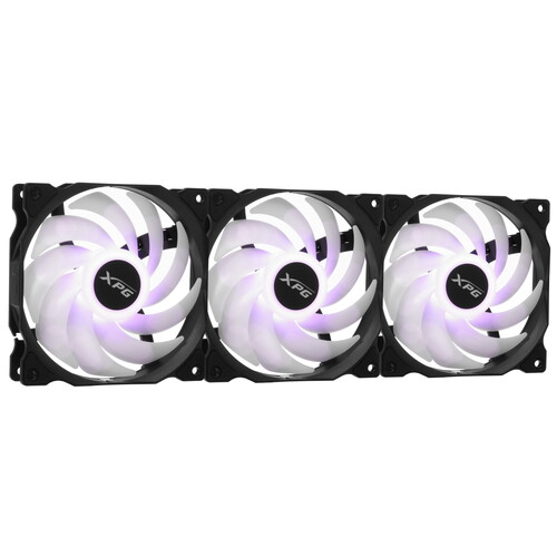 Купить Комплект вентиляторов ADATA XPG VENTO 120 ARGB PWM [VENTO120ARGBPWM3C-BKCWW] черный  5610697. Характеристики, отзывы и цены в Донецке