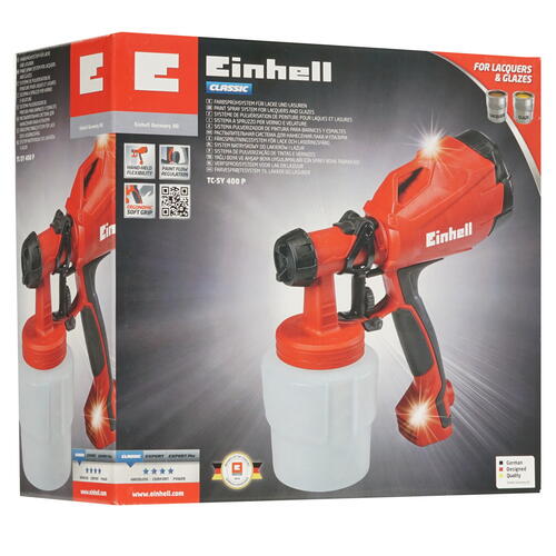 Купить Краскопульт Einhell TC-SY 400 P  5311989. Характеристики, отзывы и цены в Донецке