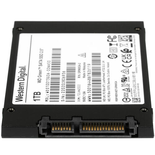 Купить 1000 ГБ 2.5" SATA накопитель WD Green [WDS100T3G0A]  5073037. Характеристики, отзывы и цены в Донецке