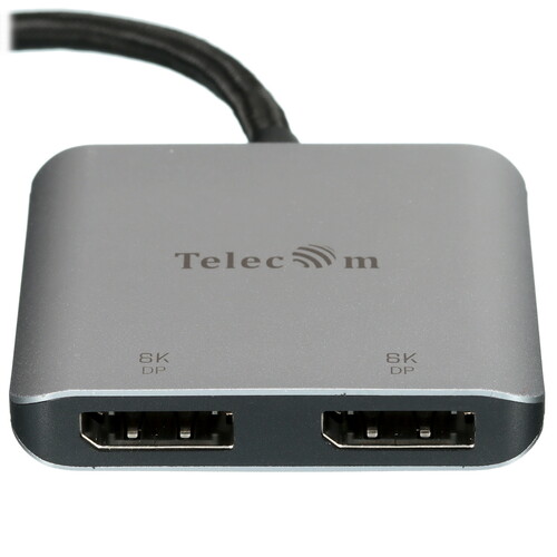 Купить Переходник однонаправленный Telecom DisplayPort - DisplayPort + DisplayPort, 0.15 м  5471440. Характеристики, отзывы и цены в Донецке