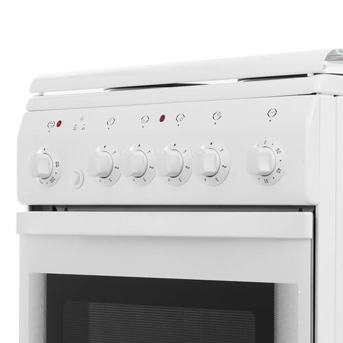 Купить Электрическая плита De Luxe 5004.10Э (кр) белый  1185567. Характеристики, отзывы и цены в Донецке