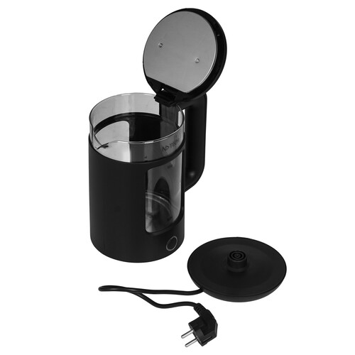 Купить Электрочайник NDTech EK082 черный  9300775. Характеристики, отзывы и цены в Донецке