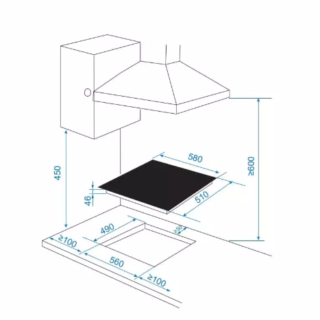 Купить Электрическая варочная поверхность Candy CHXC64NB  9240358. Характеристики, отзывы и цены в Донецке