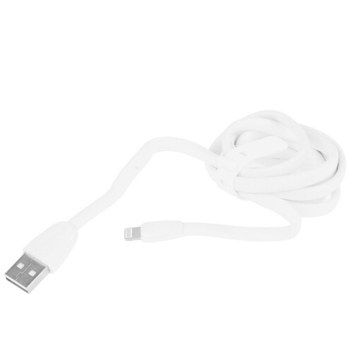 Купить Кабель круглый GAL Lightning 8-pin - USB 2.0 Type-A белый 1.2 м  5485640. Характеристики, отзывы и цены в Донецке
