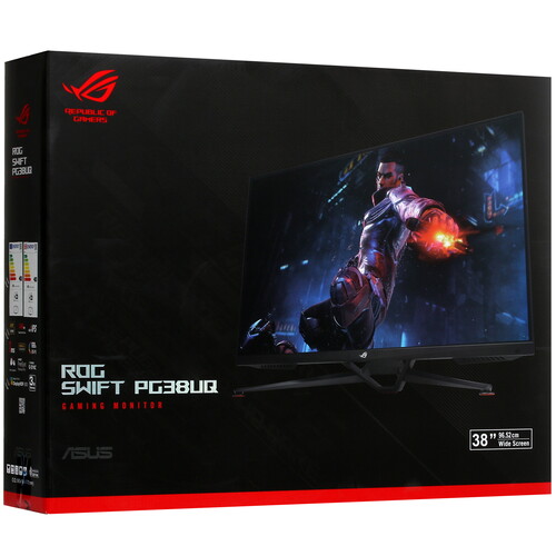 Купить 38" Монитор ASUS ROG Swift PG38UQ черный  5428247. Характеристики, отзывы и цены в Донецке