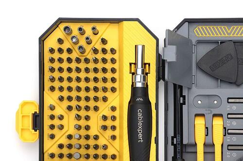 Купить Набор инструментов для точных работ Cablexpert TK-SD-12R  5428498. Характеристики, отзывы и цены в Донецке