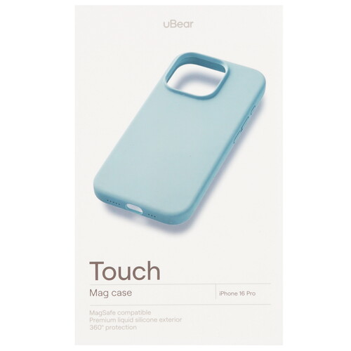 Купить Накладка  uBear Touch Mag Case для Apple iPhone 16 Pro голубой  5474375. Характеристики, отзывы и цены в Донецке