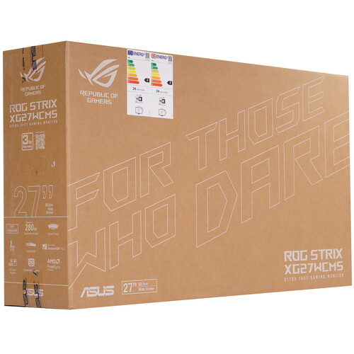 Купить 27" Монитор ASUS ROG Strix XG27WCMS черный  5619431. Характеристики, отзывы и цены в Донецке