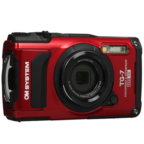 Купить Компактный фотоаппарат Olympus OM System Tough TG-7 красный  5472147. Характеристики, отзывы и цены в Донецке