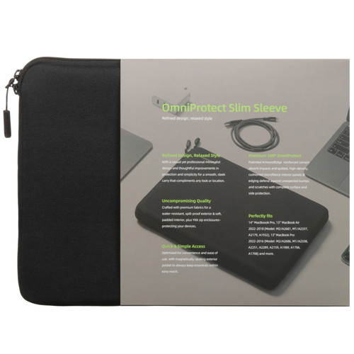 Купить 14" Чехол Innostyle S112BLK-14 черный  5486489. Характеристики, отзывы и цены в Донецке