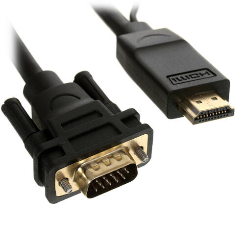 Купить Кабель однонаправленный Ugreen HDMI - VGA, 1.5 м  4714433. Характеристики, отзывы и цены в Донецке