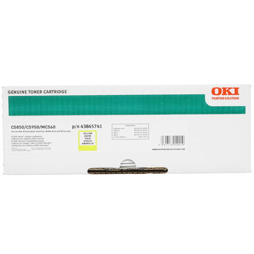 Купить Картридж лазерный OKI 43865741/43865721 желтый  7974022. Характеристики, отзывы и цены в Донецке