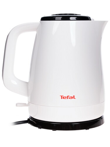 Купить Электрочайник Tefal Delfini KO150130 белый  1048430. Характеристики, отзывы и цены в Донецке
