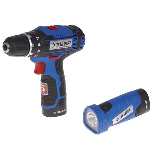 Купить Набор электроинструментов Зубр DL-121-22F + LED фонарь 12V MAX LITHIUM PRO  9909104. Характеристики, отзывы и цены в Донецке